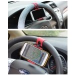 Suporte para Smartphone no Volante do Carro