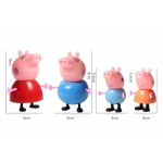 Peppa Pig Figures Family 4pcs